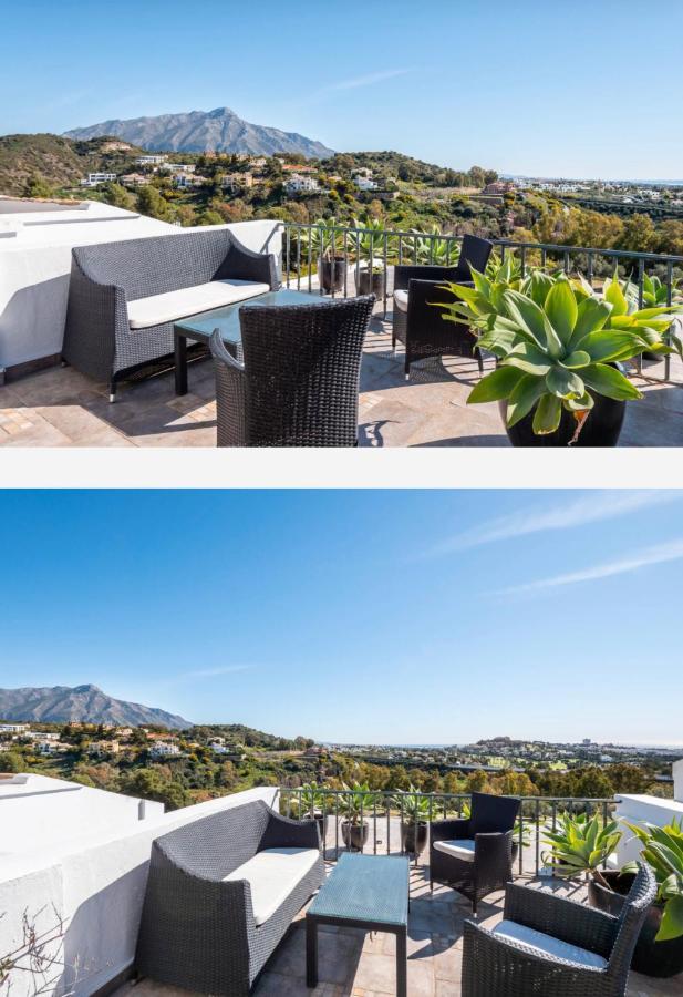 Luxury 3 Bedroom House At La Quinta Golf Course Ocean And Mountain View Benahavís Buitenkant foto